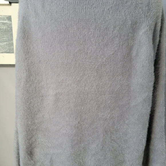 Z Supply Alexa Eyelash Pullover Sweater Gray M - Picture 9 of 14